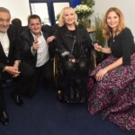 Karel Gott má koncert Pošli to dál.... , 25.1.2018, Bratislava, s manželmi Gottovými a Patrikom Ratajským